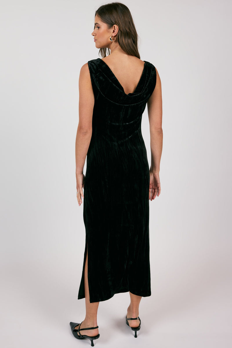 Masterpiece Velvet Midi Dress