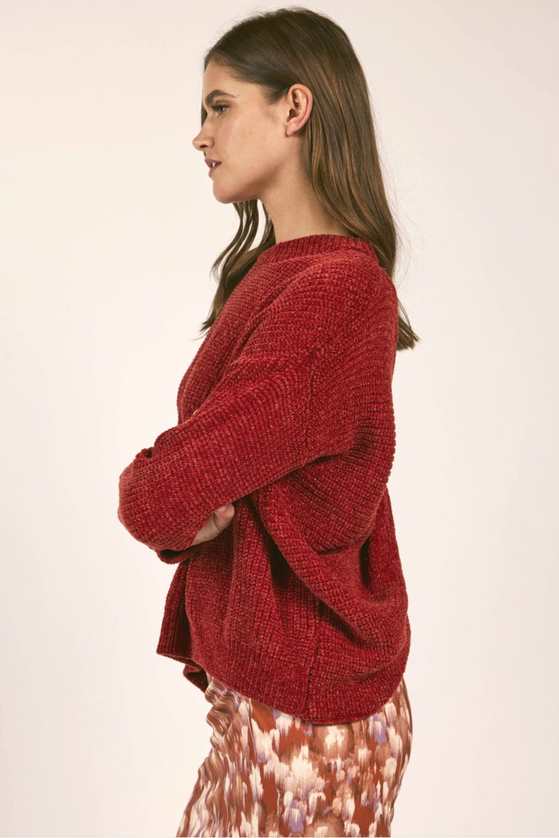 Melanie Twist Back Sweater