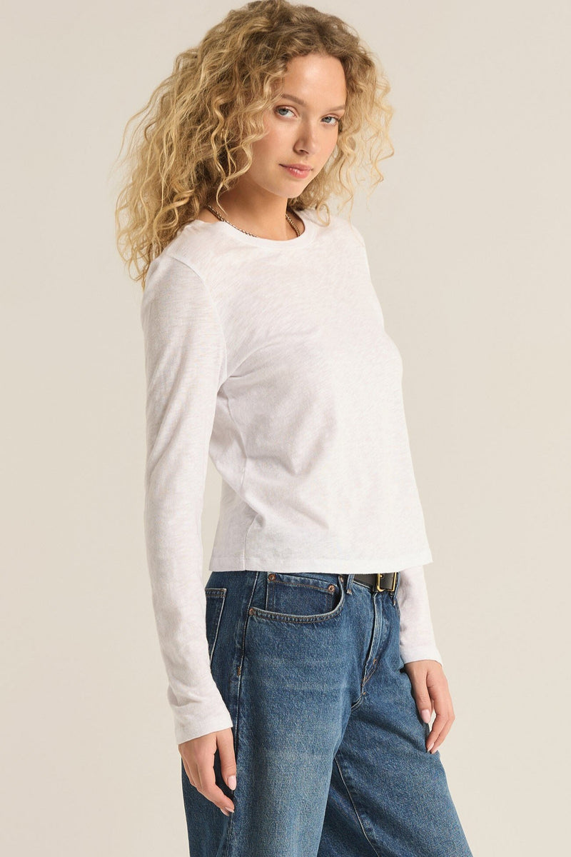 Modern Slub Long Sleeve Tee