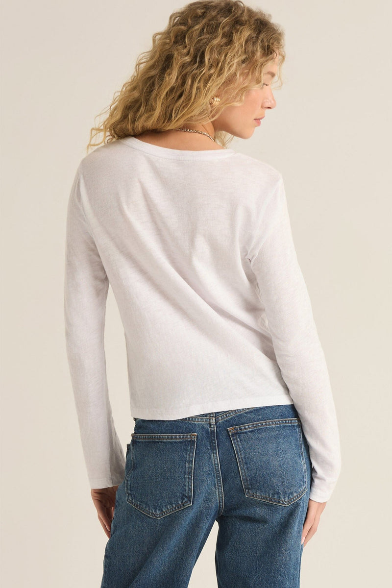 Modern Slub Long Sleeve Tee