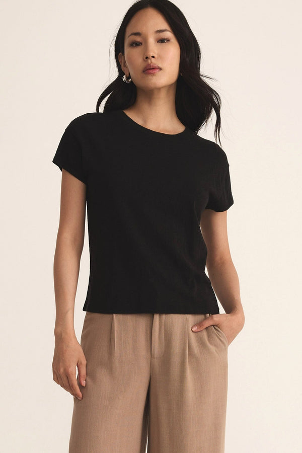 Modern Slub Tee - black