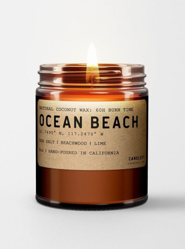 Ocean Beach Scented Candle