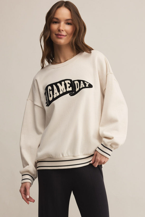 Oversized Let's Go Sweatshirt