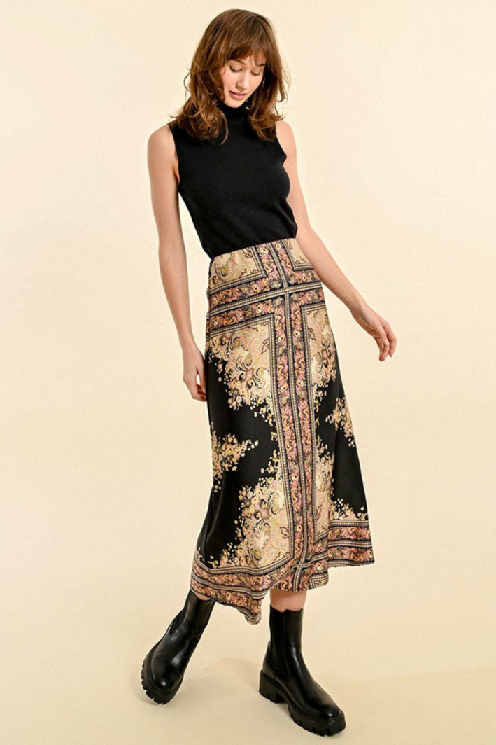 Pierra Printed Skirt