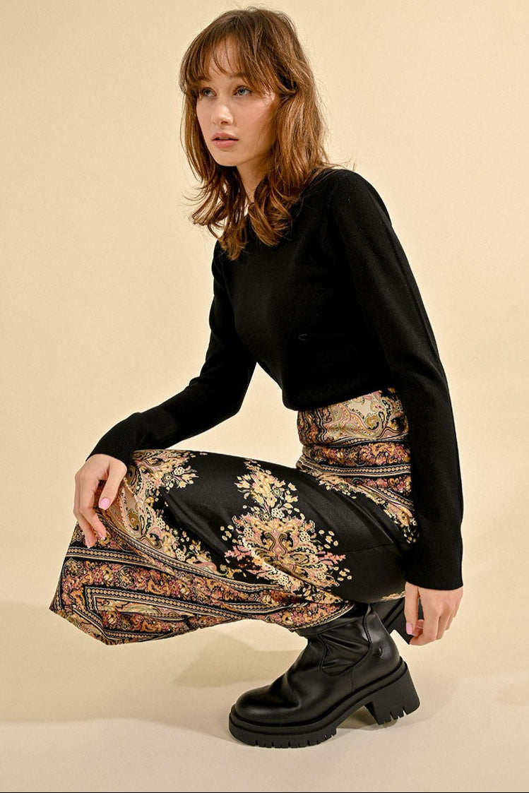 Pierra Printed Skirt