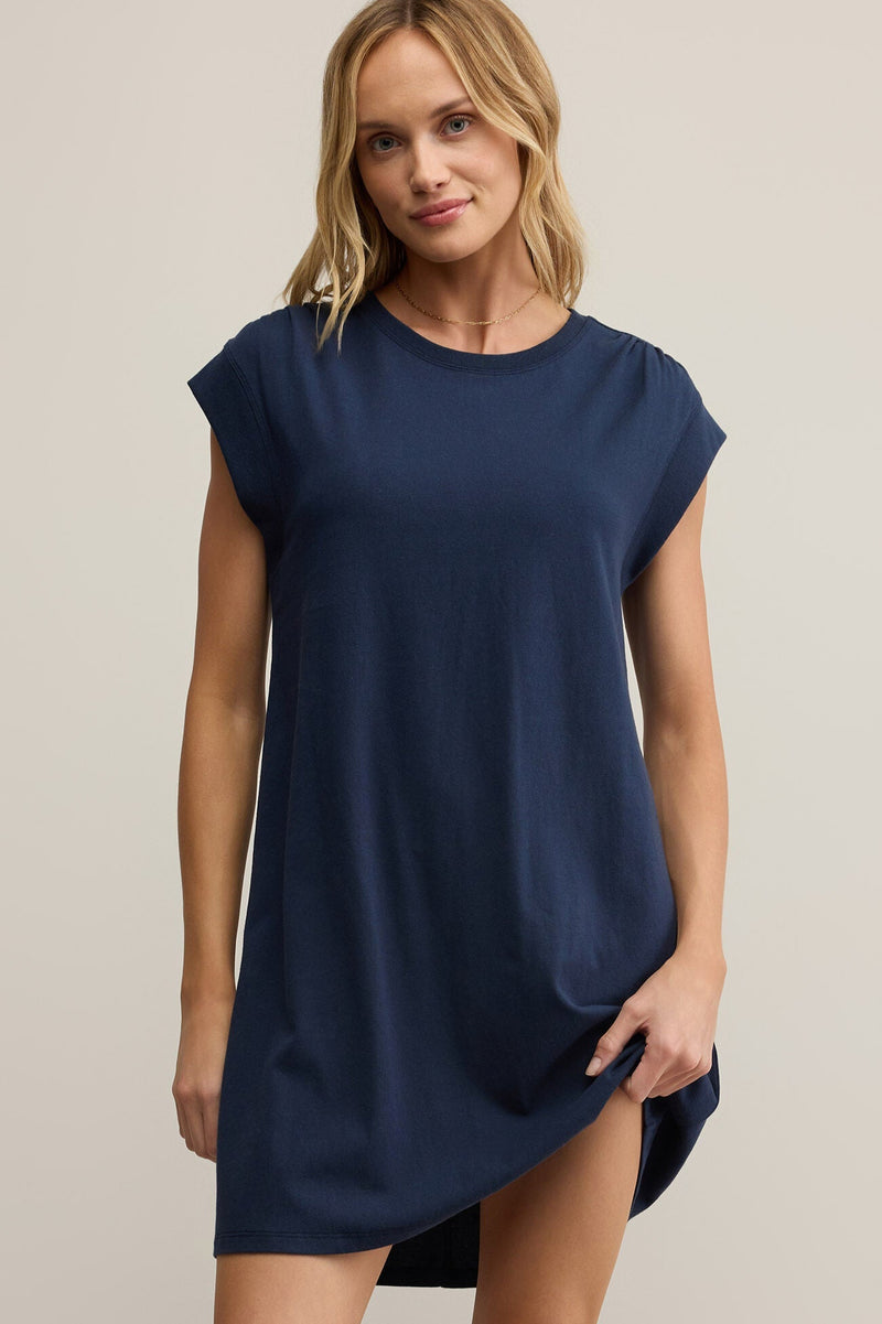 Routine Shift Mini Dress