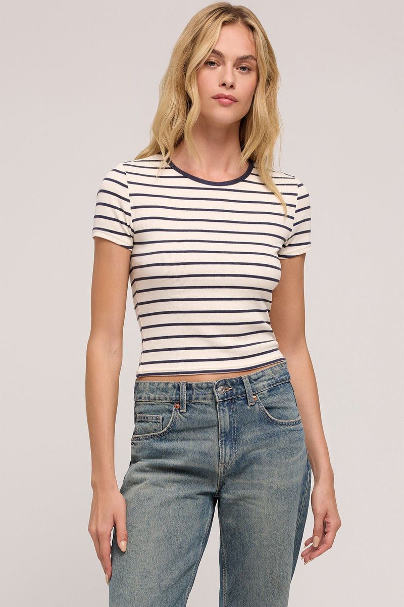 Saxton Striped Tee