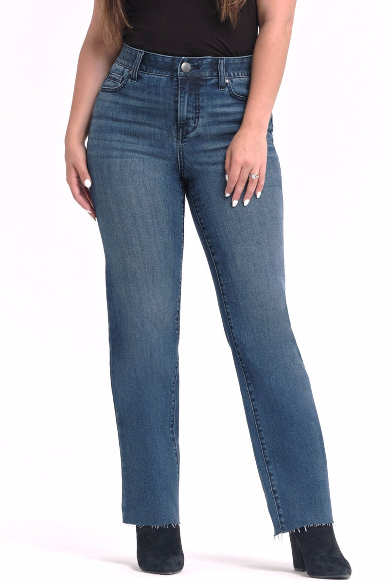 Magic Waist High Rise Straight Jean