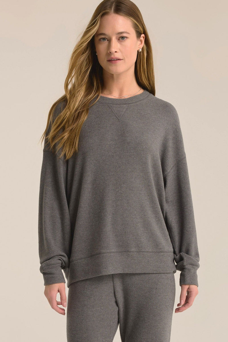 Sleep Tight Rib Long Sleeve Top