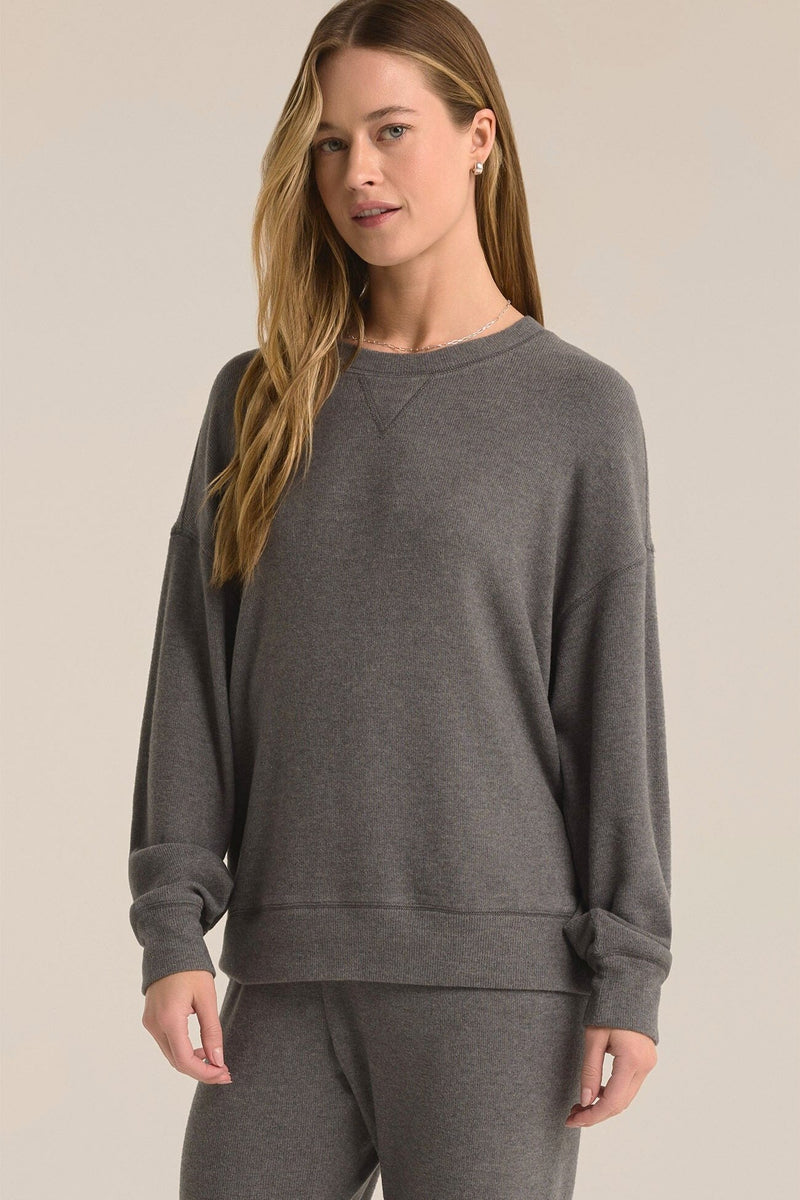 Sleep Tight Rib Long Sleeve Top