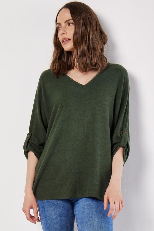 Soft Touch Batwing Top