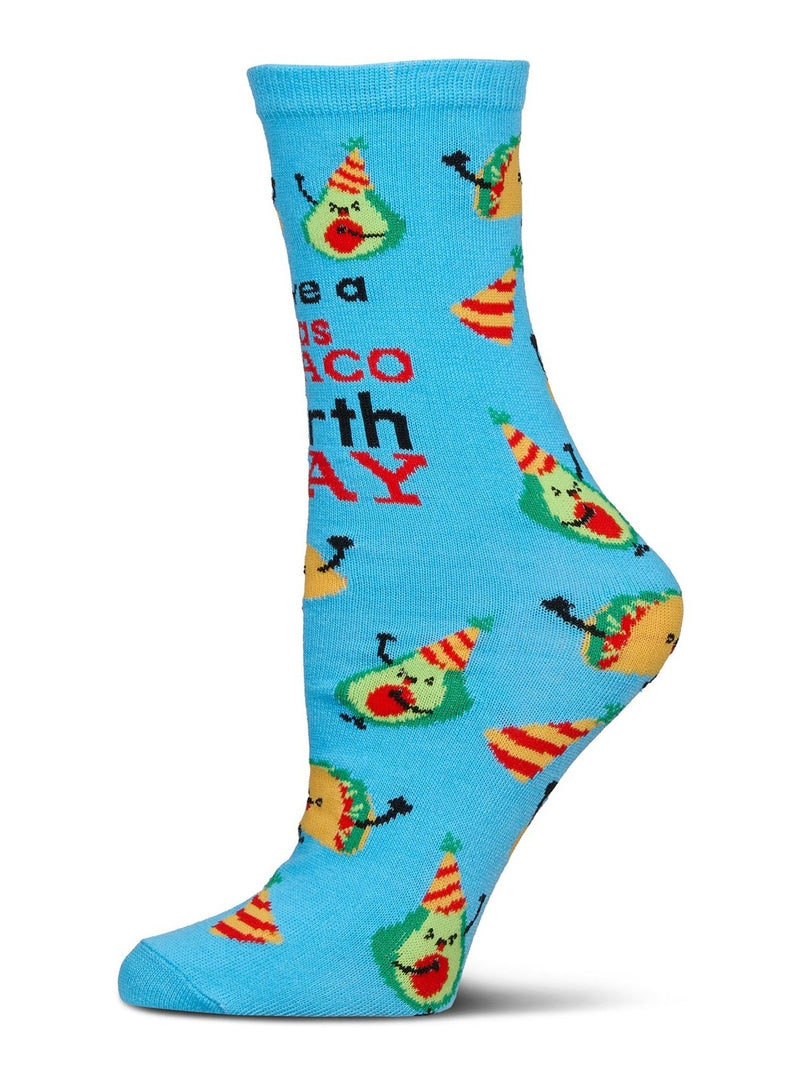 Have A FantasTACO Birthday | Greeting Card Crew Socks