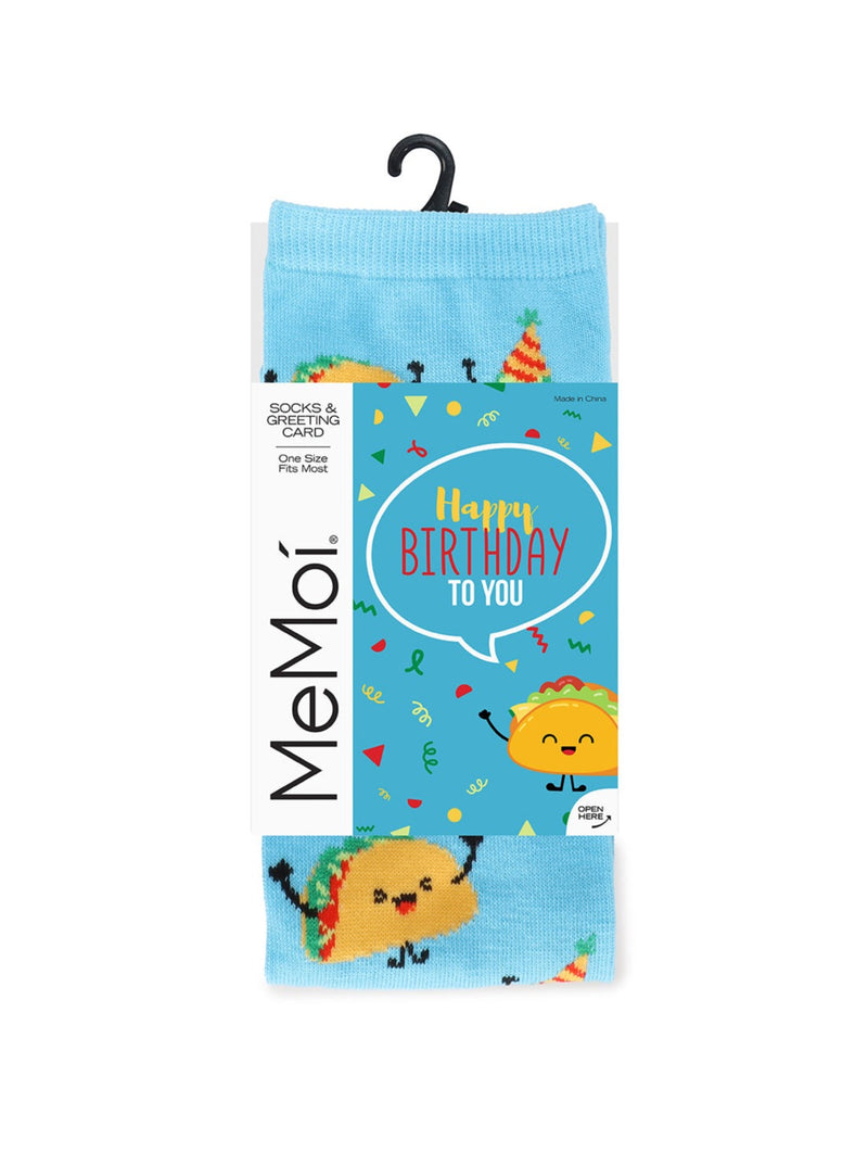 Have A FantasTACO Birthday | Greeting Card Crew Socks