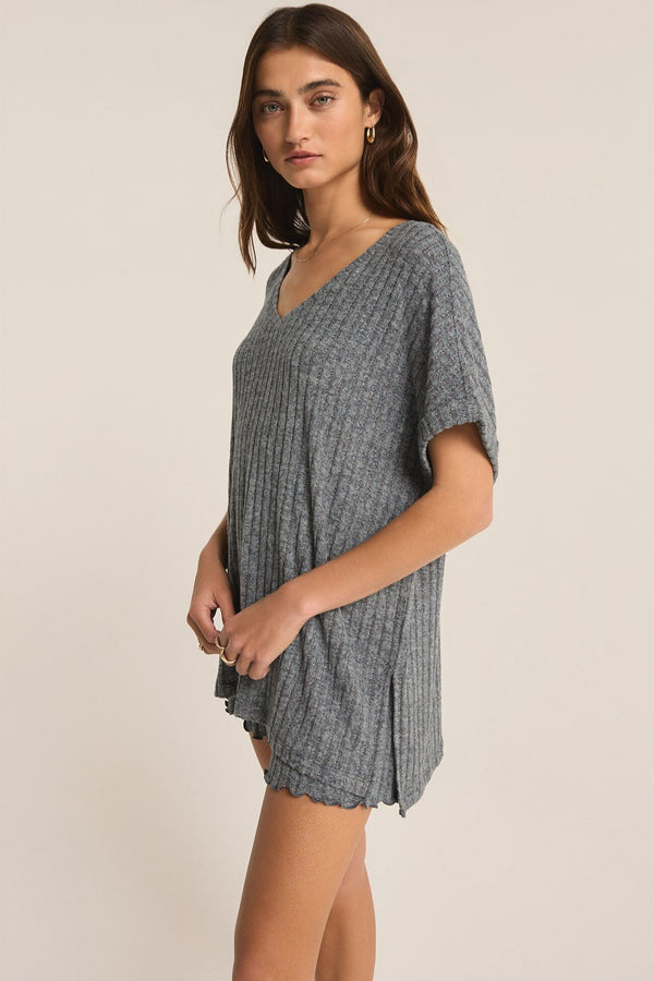 Take It Easy Rib Tunic