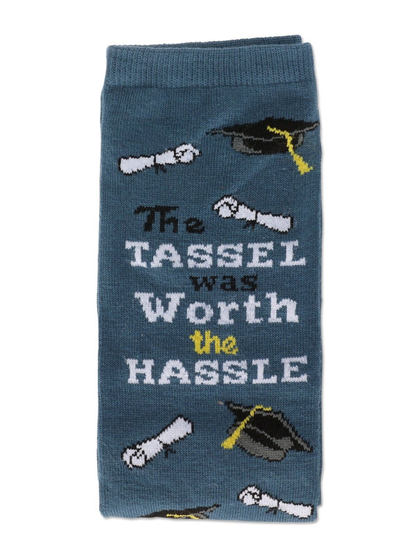 The Tassel Was Worth The Hassle | Greeting Card Crew Socks