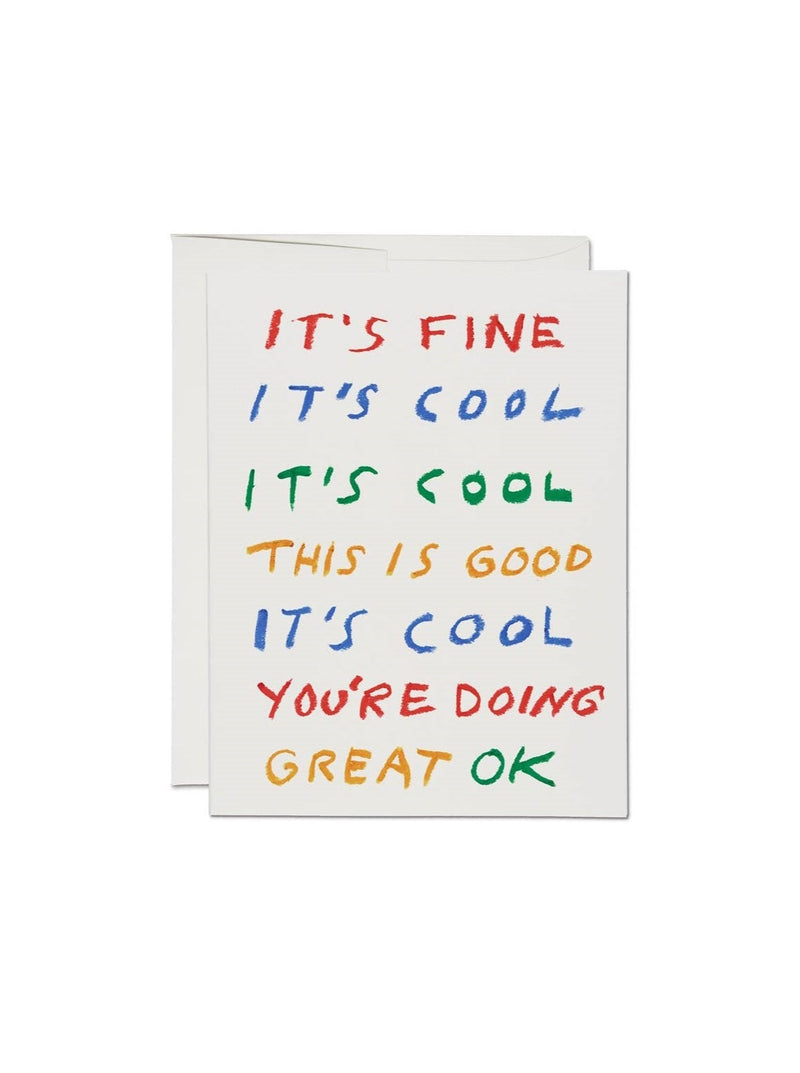 "This Is Good" Encouragement Greeting Card