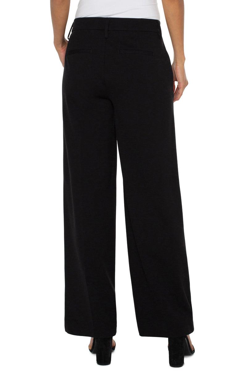 Kelsey Wide Leg Trouser - black