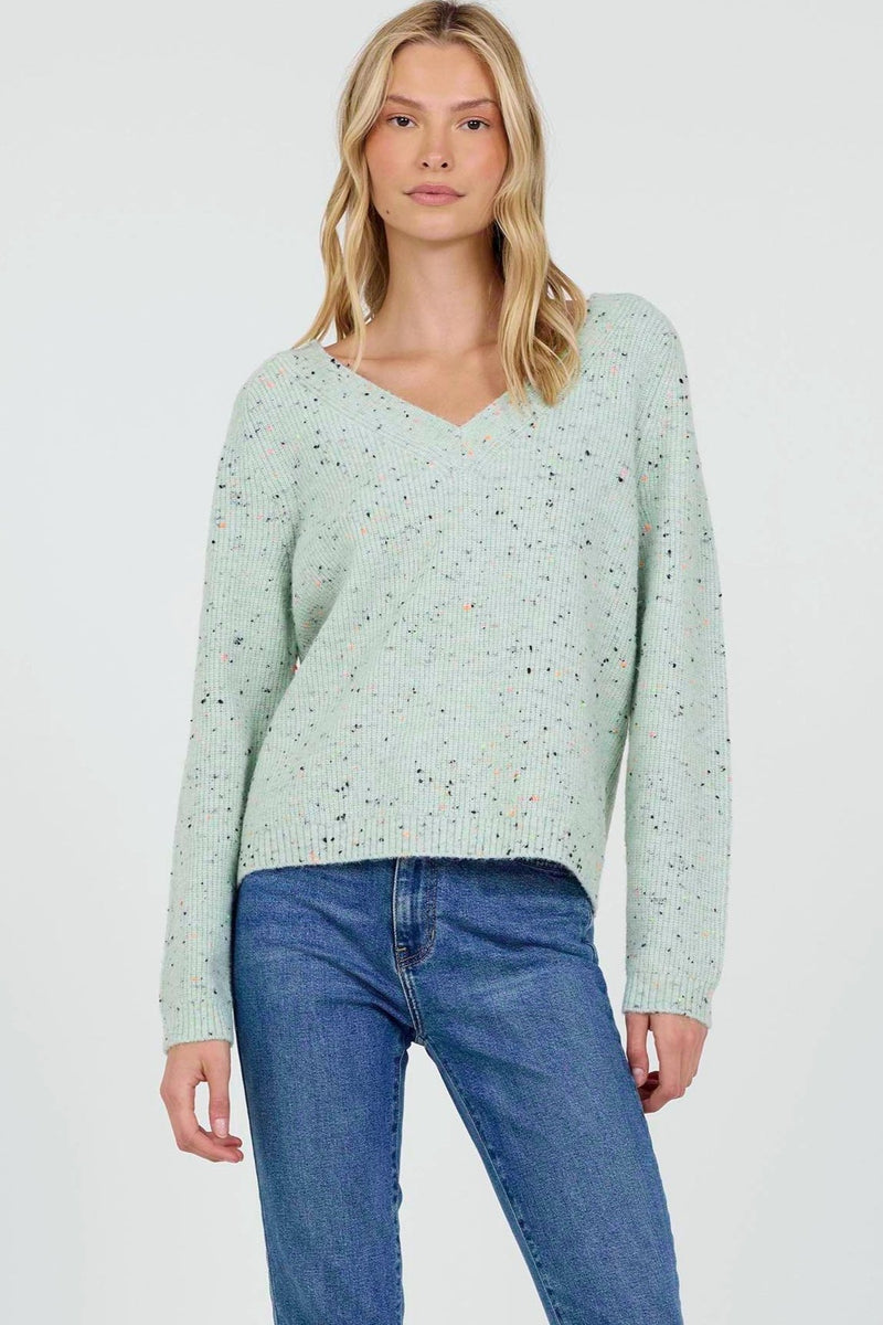 Macie V Neck Pullover