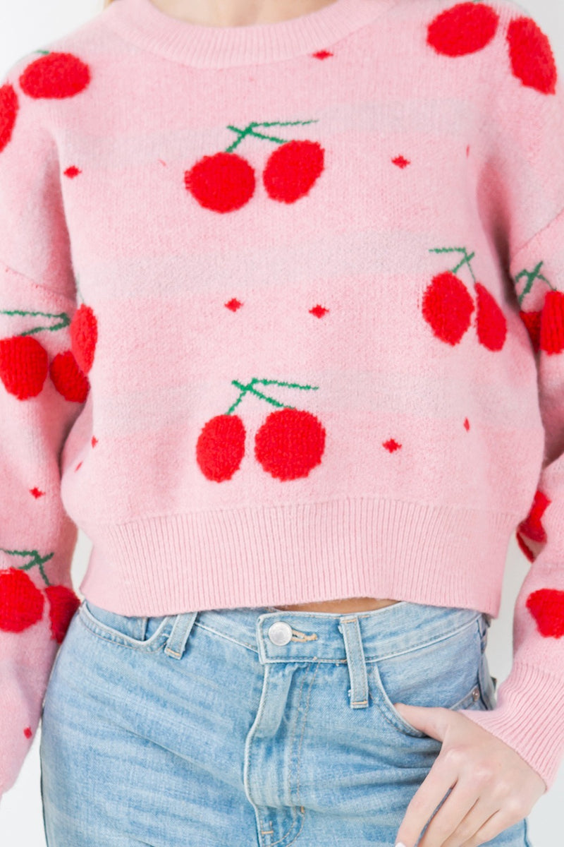 Cherry Sweater