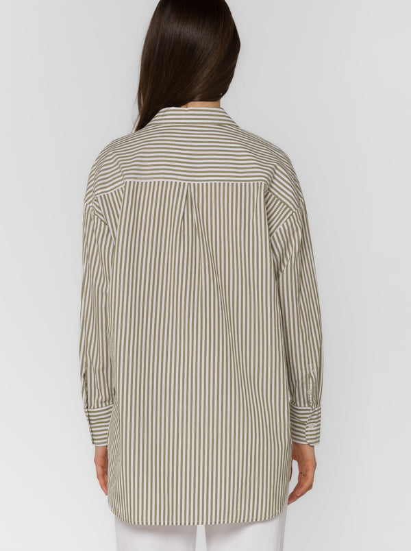 Waylor Kiwi Stripe Shirt