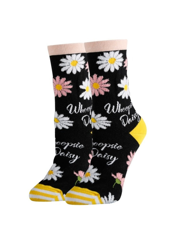 Whoopsie Daisy | Women's Novelty Crew Socks