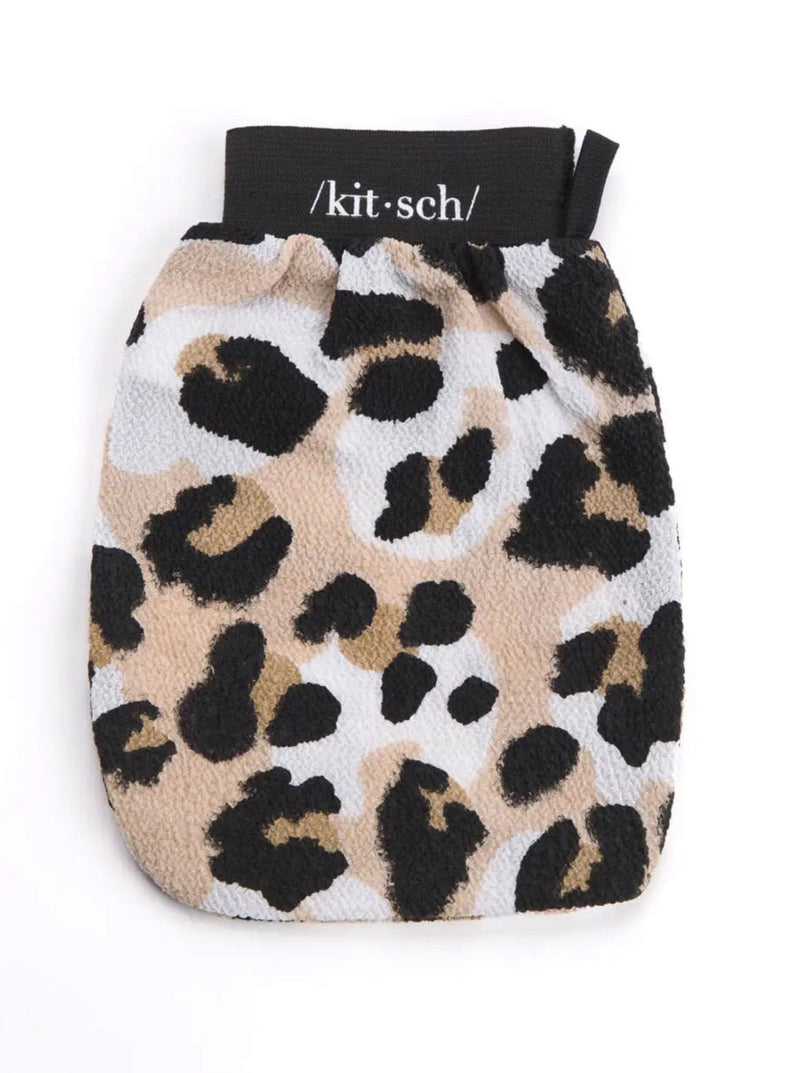 Kitsch Exfoliating Body Glove, leopard