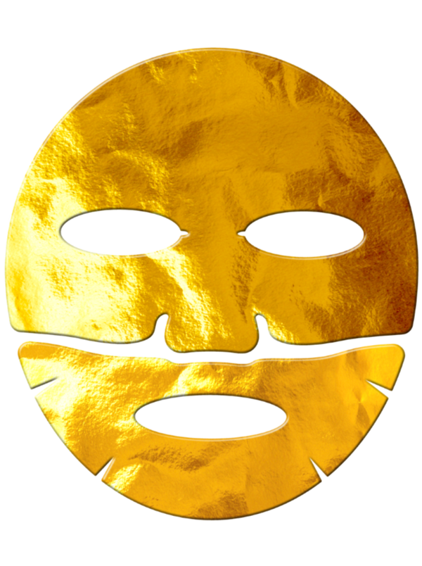 24K Gold Foil Facial Sheet Mask