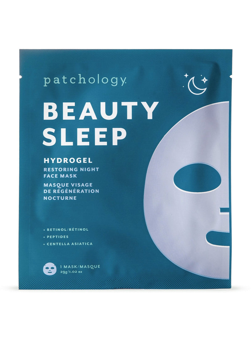 Patchology Beauty Sleep Hydrogel Restoring Night Face Mask