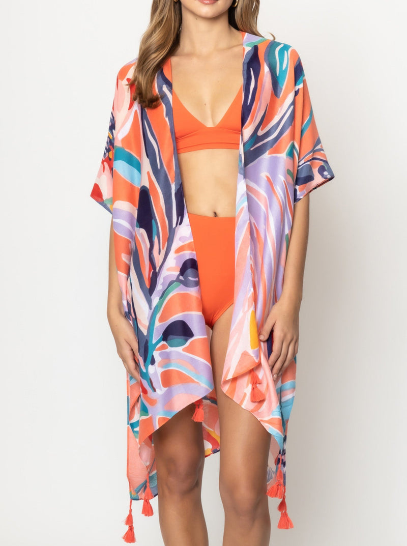 Floral Print Cover Up
