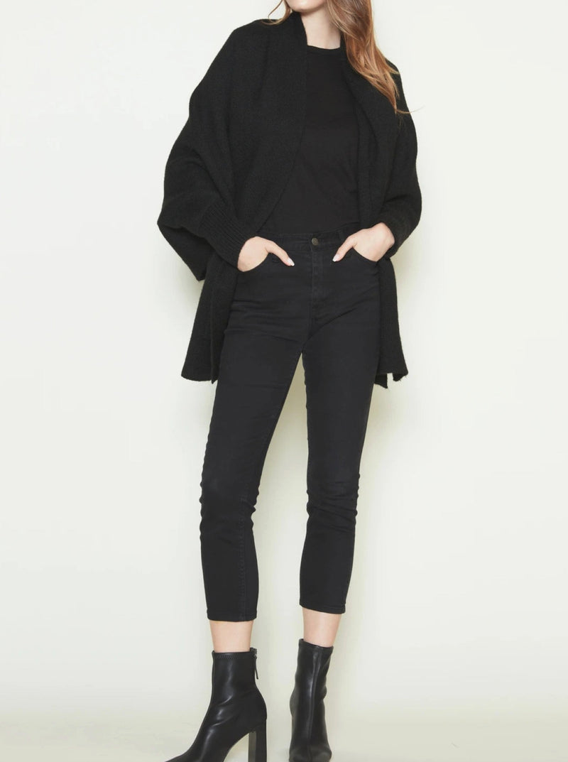 Cape Cardigan With Pockets