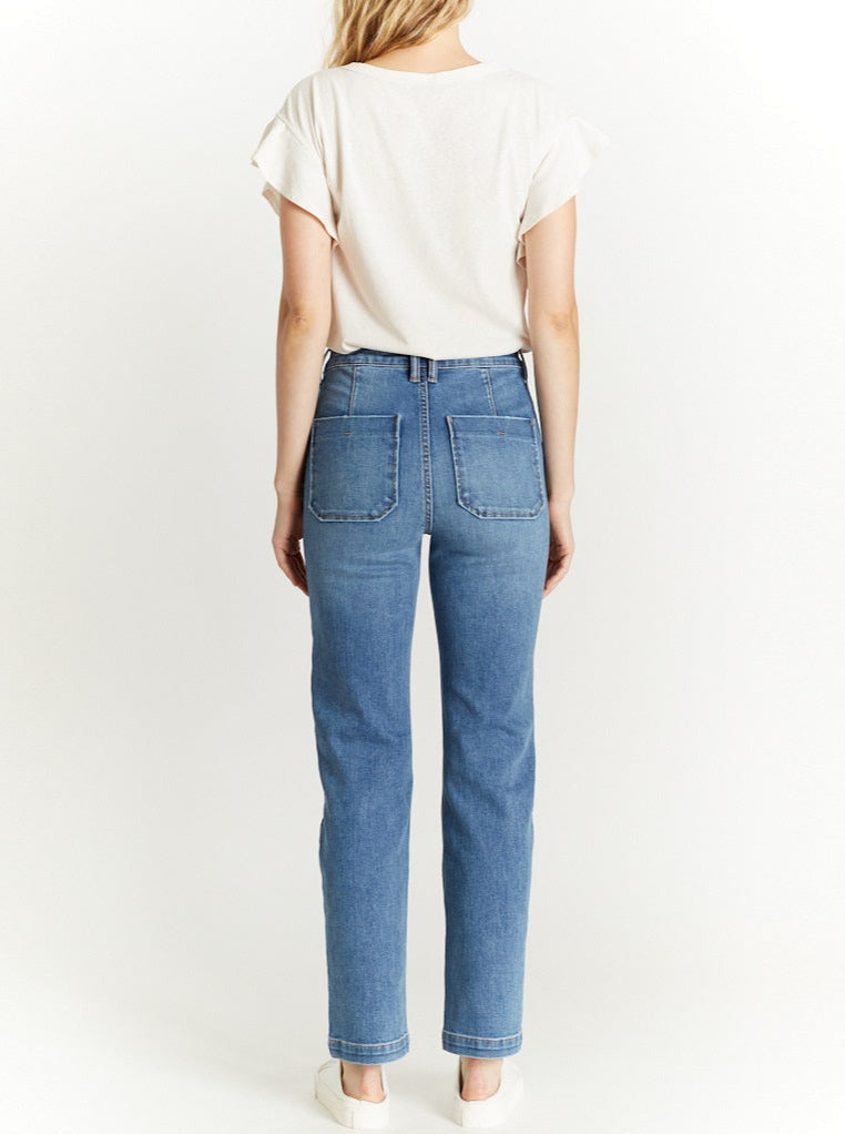 Relaxed Straight Utility Pants