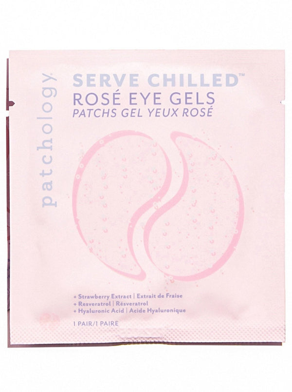Served Chilled Rosé Eye Gels
