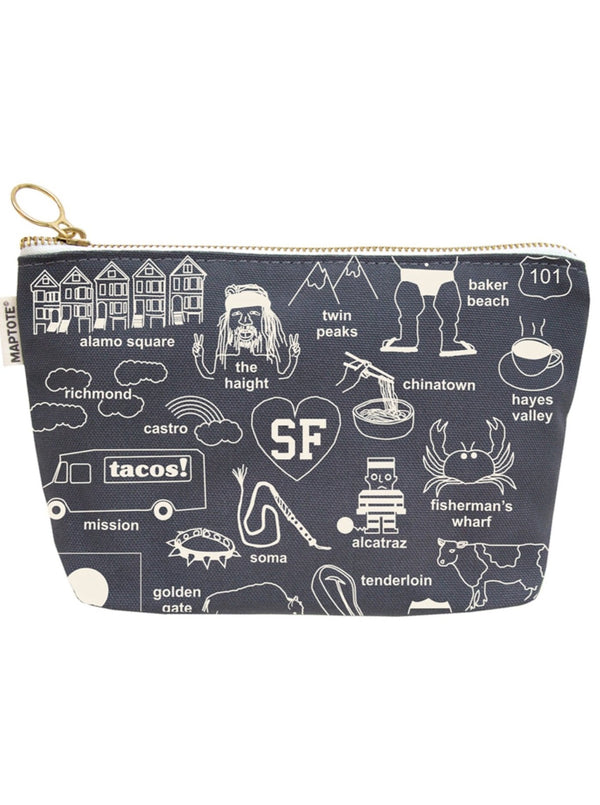 San Francisco Zipped Pouches