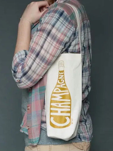 Champagne Wine Tote