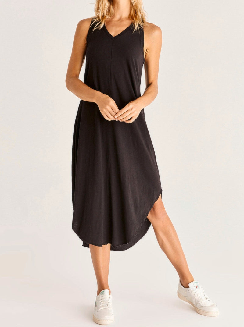 Z Supply The Reverie Slub Dress black