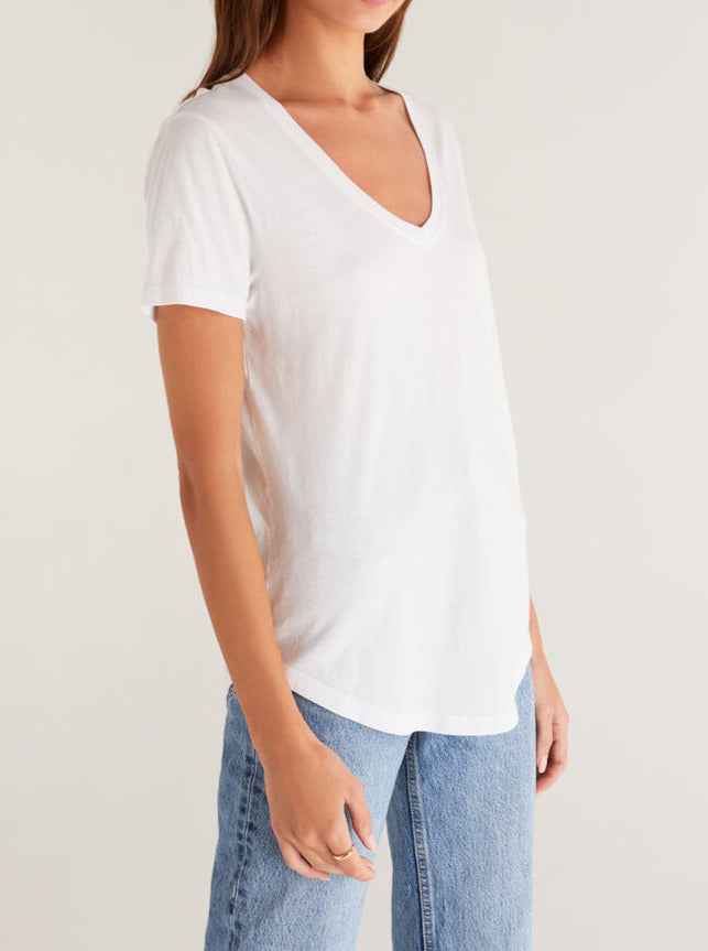 Kasey Modal V-Neck Tee