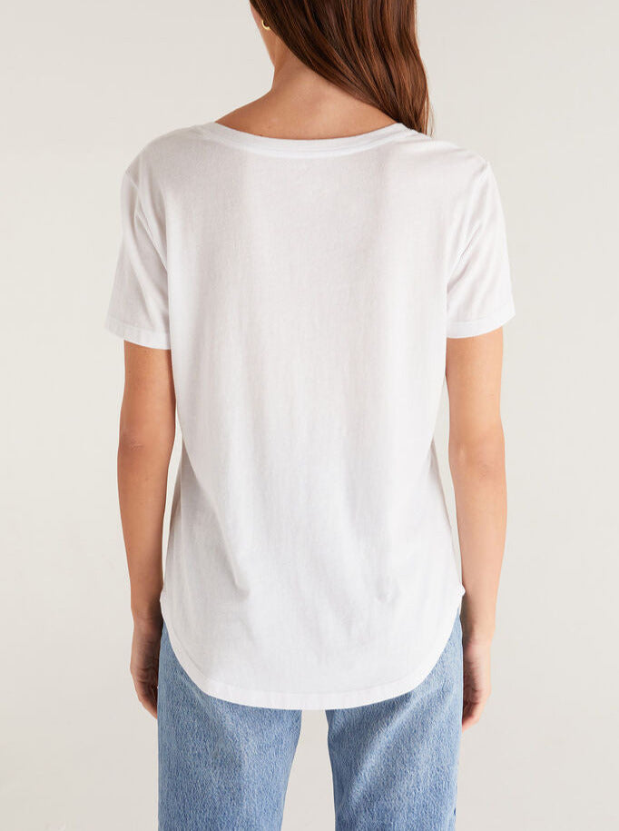 Kasey Modal V-Neck Tee