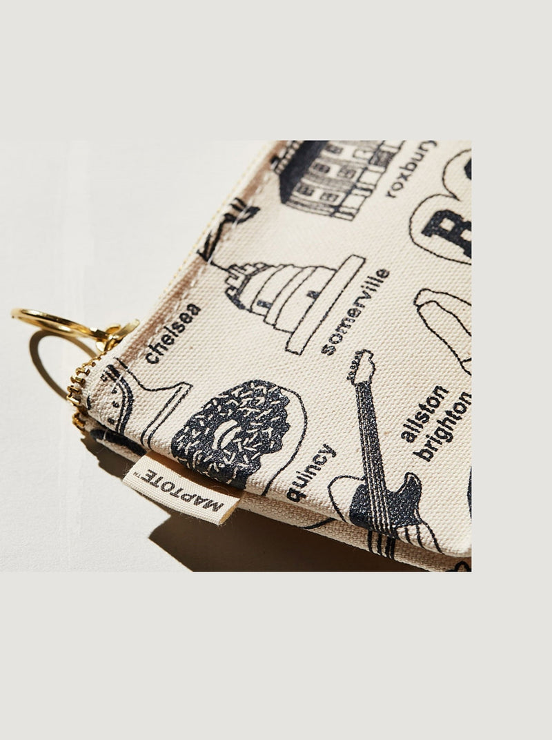 zip pouch detailing