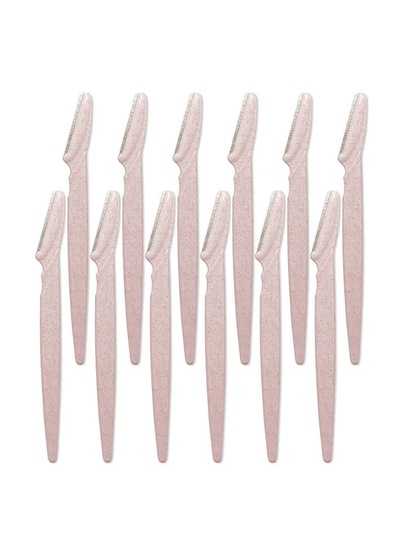 Kitsch | Eco-Friendly Dermaplaner 12pc in Pink | 12 count dermaplaners