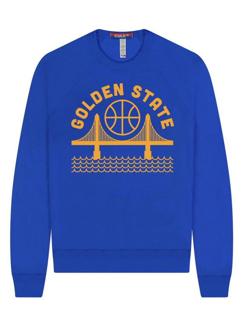Culk Golden State Unisex Sweatshirt, blue