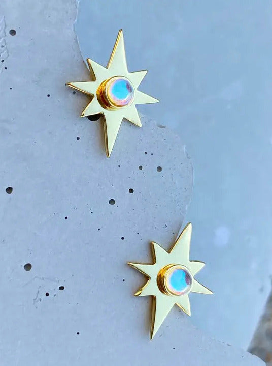 Gracie Studs + Star Plates