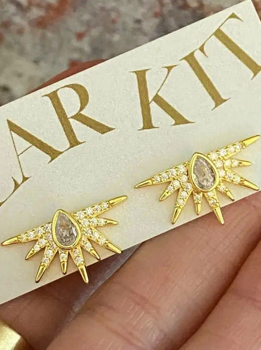 Hayley Studs + Stella Plates